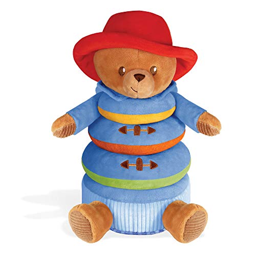 Image of YOTTOY Paddington Bear Collection |Paddington for Baby Soft Plush Stacking Toy– 9.5”H