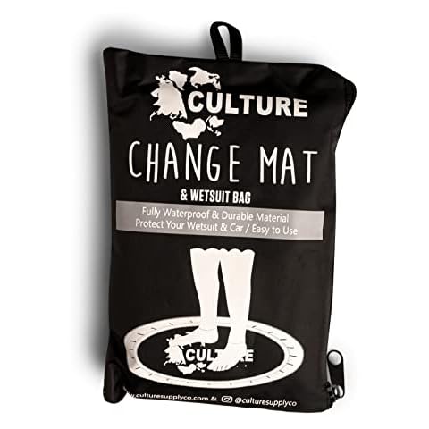 Culture Supply Surf Changing Mat and Wetsuit Bag - Surfing, Beach, SUP, Kayak Cover