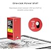 40000mW Laser Engraver, 450mm x 900mm Working Area Laser Cutter, 0.06mm Precision Engraving Machine, Laser Engraver for Wood Metal Acrylic Leather, WiFi & USB Connectivity, GRBL Compatible