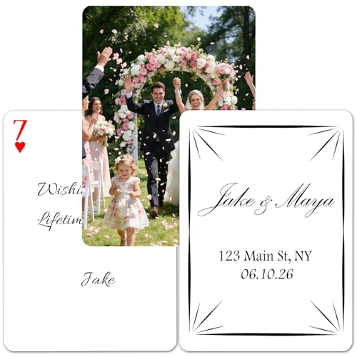 Baraja Personalizada de Cartas para Regalos y Fiestas