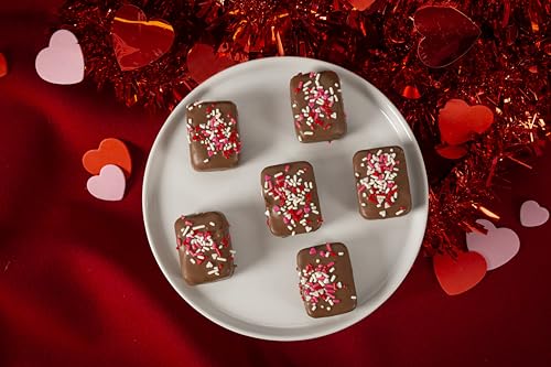 Two-Bite Valentine’s Decorated Brownie Bar, 6ct