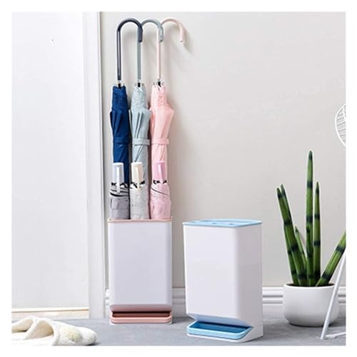 Porte-parapluies intérieur extérieur métallique avec bac de récupération d'eau - 7