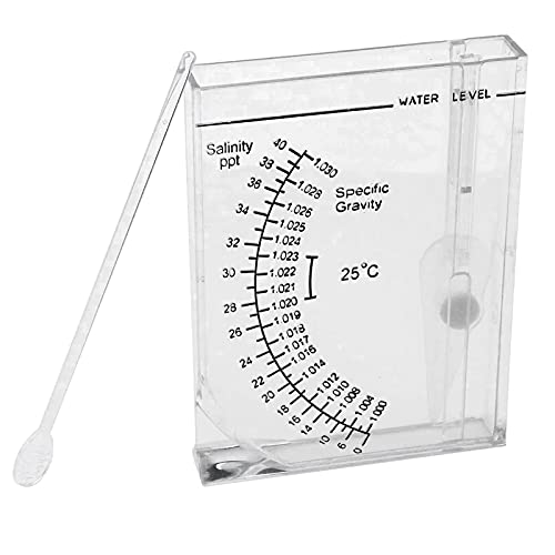 NGe Digital Salinity Tester for Salt Water-Waterproof Salinity Meter, Suitable for Tester for Seawater, Aquariums, Marine Monitoring, and Koi Fish Pond