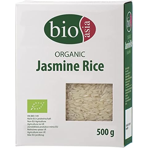 Arroz jazmín ecológico, grano largo Cover