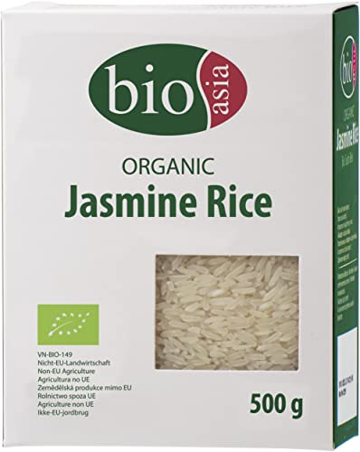 Arroz jazmín ecológico, grano largo Cover