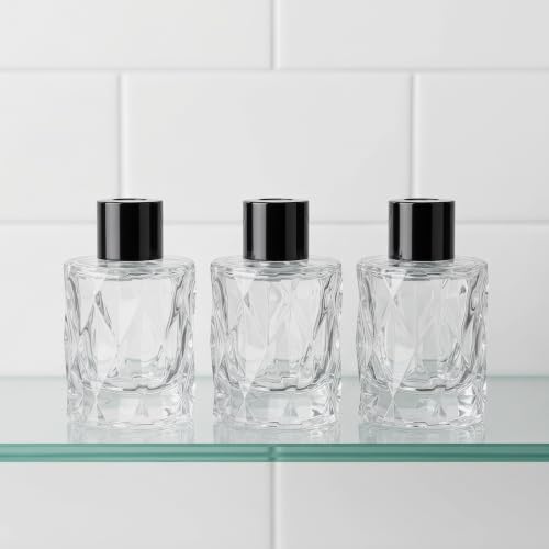 Botellas de vidrio vacías de 50 ml Zerodeko con acabado cristalino premium 6