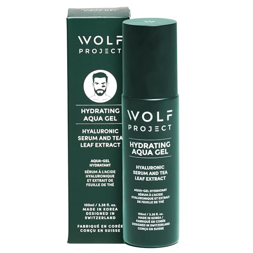 Wolf Project Advanced Skin Care Face Moisturizer Gel Cream, Anti Aging Face Gel Serum with...