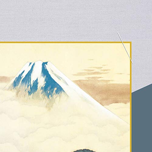 横山大観色紙 Amazon.co.jp: 色紙掛 複写複製画色紙【横山大観】霊峰不二 平安