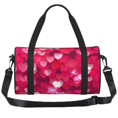 Mochila deportiva con corazones perfecta para tus escapadas de fin de semana y vacaciones