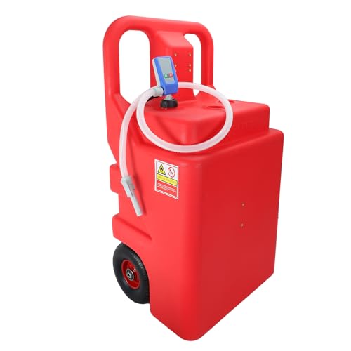 Kaflla 32 Gallon Portable Fuel Caddy With Automatic Transfer Pump Auto-stop S...