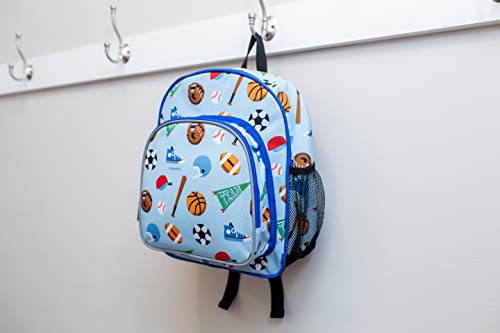 Wildkin 12-Inch Kids Backpack For Boys & Girls, Perfect For Daycare And Preschool, Toddler Bags Features Padded Back & Adjustable Strap, Ideal For School & Travel Backpacks (Game On) #TOP7