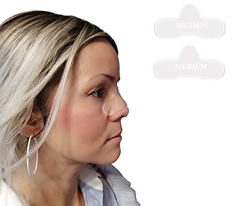 2 Pack CPAP Gel Nose Pads â€“ CPAP Nose Guard â€“ CPAP Nasal Pad Against Irritation and Soreness â€“ Sleep Nose Comfort Pad â€“ Premium Soft CPAP Cushions for Masks (Medium - Case of 2)
