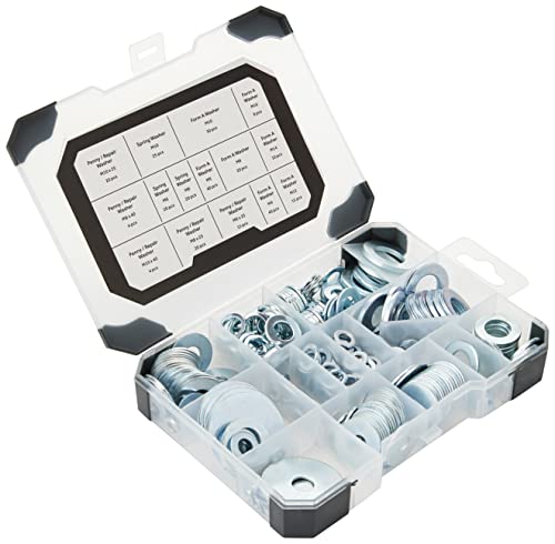 TIMCO Mixed Tray of Washers - Zinc - 291pcs - Image 3