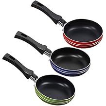 Frying Pan Non-Stick Steel Frying Pan Pot Stew Pot Cookware Cooking Tools Multifunctional Electric Pot14cm