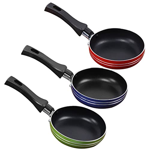 Aioneer Sartén De Acero Antiadherente, Olla para Guisar, Utensilios De Cocina, Olla Eléctrica Multifuncional-D-12cm
