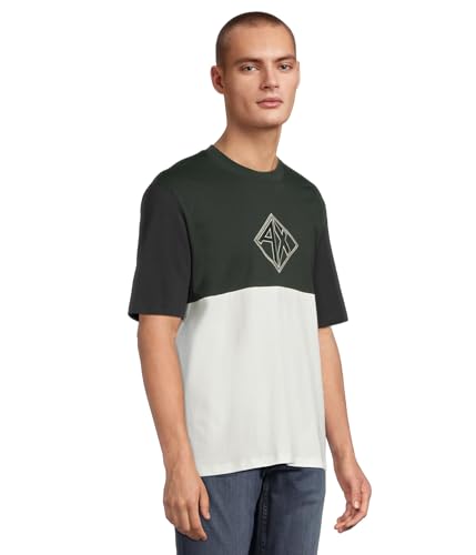 Armani Exchange Men's Colorblock Ax Diamond Tee2