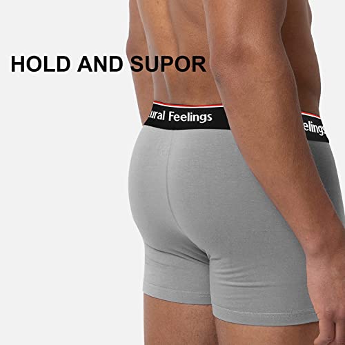 Calzoncillos bóxer para hombre que evitan rozaduras pack de 6 prendas de algodón suave 4