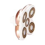 fayle 5 Blades Women's Electric Shaver Replacement Heads, Hair Remover Replacement Head for Women El