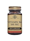 Solgar Vitamina B6 Mg (piridoxina) Actividad Hormonal Regulada, Formación De Glóbulos Rojos, Cápsulas Vegetales, Multicolor, 100 Unidad