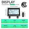 MUSELK E-Bike Display KT-LCD3 24V/36V/48V LCD Display with Waterproof Plug for KT Controller, Electric Bike Retrofit Kit Accessories #2