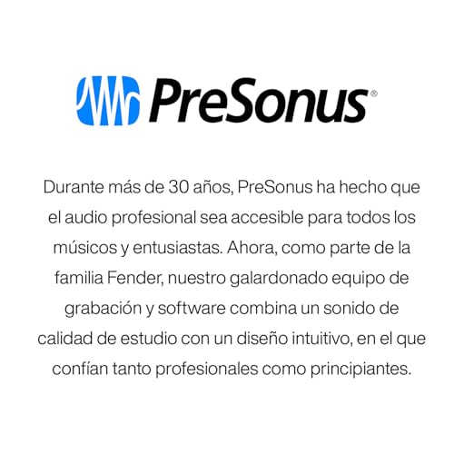 PreSonus Studio 24c, Interfaz de Audio USB-C, Para Grabación, Difusión, Podcasting con Paquete de Software incluido Studio One Artist, Ableton Live Lite DAW