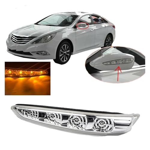 Luces intermitentes coche con parpadeo secuencial dinámico para Hyundai Sonata 8 i45 3