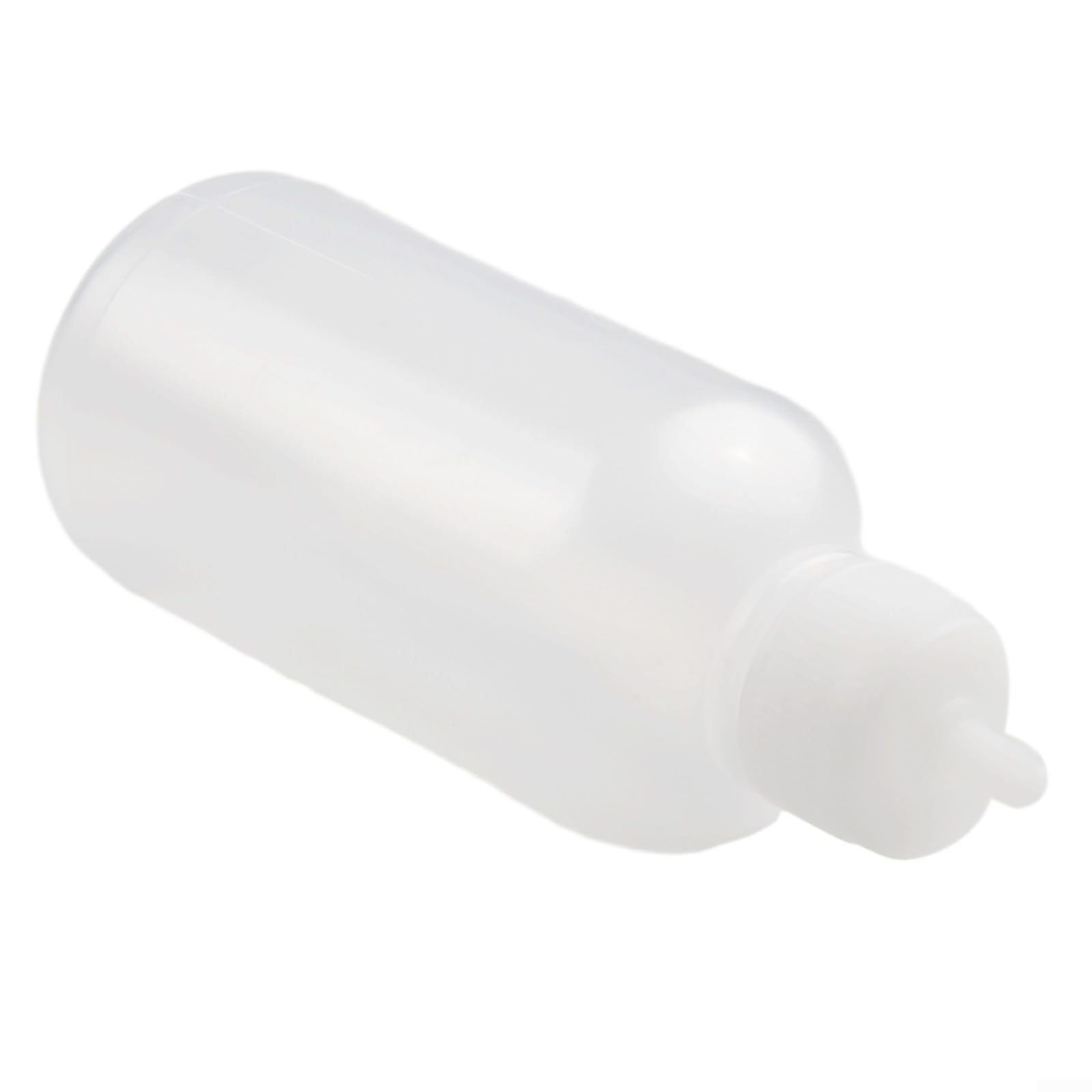 Plastic Squeeze Bottle Condiment Dispenser 50ml with 7 Nozzles for Ketchup Mustard Sauce Vinegar Salad Dressing Pancakes Cakes, 5 Pcs