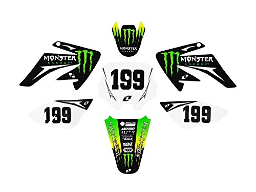 Kit déco ONE INDUSTRIES - Monster - Type CRF70 - Dirt Bike