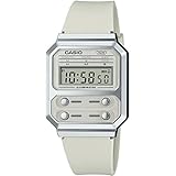 [カシオ] デジタル 腕時計 復刻デザイン A100WEF-8A メンズ 海外モデル ベージュ ウレタンバンド [並行輸入品]