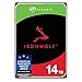 Produktbild Seagate IronWolf, NAS interne Festplatte 14TB HDD, 3.5 Zoll, 7200 U/Min, CMR, 256 MB Cache, SATA 6GB/s, FFP, inkl. 3 Jahre Rescue Service, Modellnr.: ST14000VNZ008