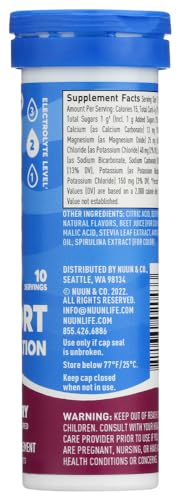 Nuun Active: Tri-Berry Electrolyte Enhanced Drink Tablets (6-Pack of 10 Tablets) - image 4