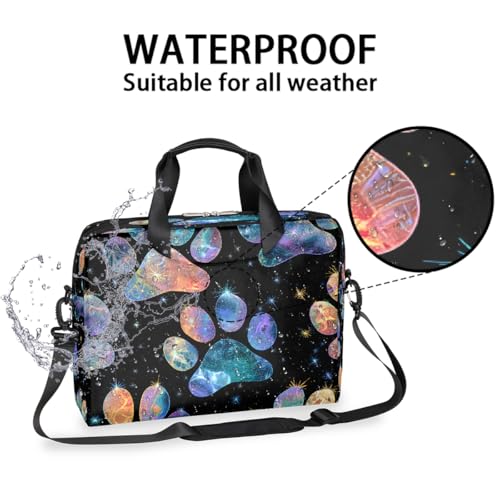 Maletín Colorido Galaxy Paw 16in para Laptop impermeable miniatura 3