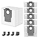 Produktbild 6 Stück Staubbeutel für Roborock Qrevo/Qrevo Pro/Qrevo Master/Qrevo Edge, Staubsauger Ersatzfilter Zubehör mit 2 Seitenbürsten 2 HEPA-Filter for Qrevo Curv/QV 35A/35S/QR/S8 MaxV Ultra/Saros 10/10R