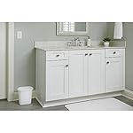Rubbermaid 6 Quart Bedroom, Bathroom, and Office Wastebasket Trash Can (4 Pack) - Image 4
