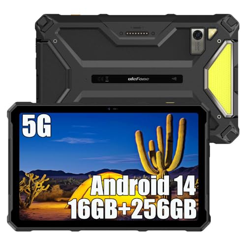 Ulefone Armor Pad 4 Ultra 5G Tablet Resistente Android 14, 11800mAh 33W, 10.36'' 2.4K Pantalla,...