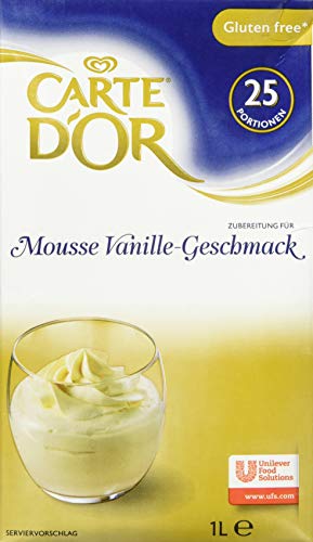 Carte d'Or Mousse Vanille Geschmack (flüssig, cremig mit Bourbon-Vanille) 2er Pack (2 x 1L) Cover
