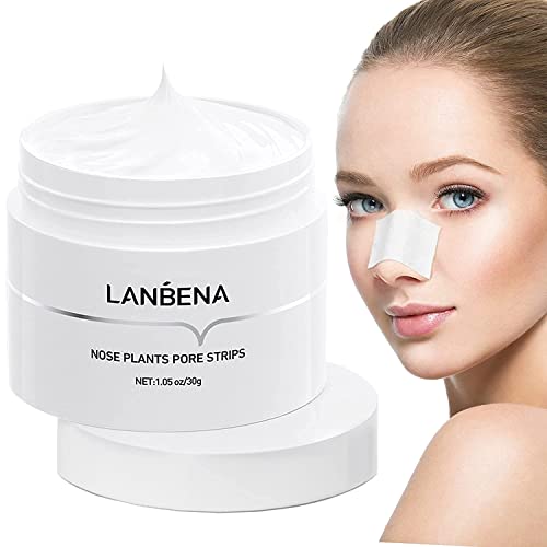 Lanbena Blackhead Remover, Nose Plants Pore Strips Deep Cleansing Peel Off Mask & 60Pcs Nose Stripsblack Heads Remover From Face #TOP3