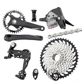 10-Gang Mountainbike Gruppenset Mit Hollow Kurbel, 46t Kassette