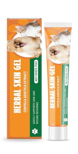 Uzionoie Gel para el Cuidado Heridas de Mascotas,Crema Cicatrizante De Heridas para Mascotas,Ingredientes Naturales,Avorece la Cicatrización Las Heridas,20G