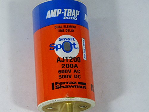 Amp Trap AJT200 Dual Element Fuse Smart Spot 200amp 600V