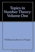 Topics in Number Theory Vol. 1 0201042258 Book Cover