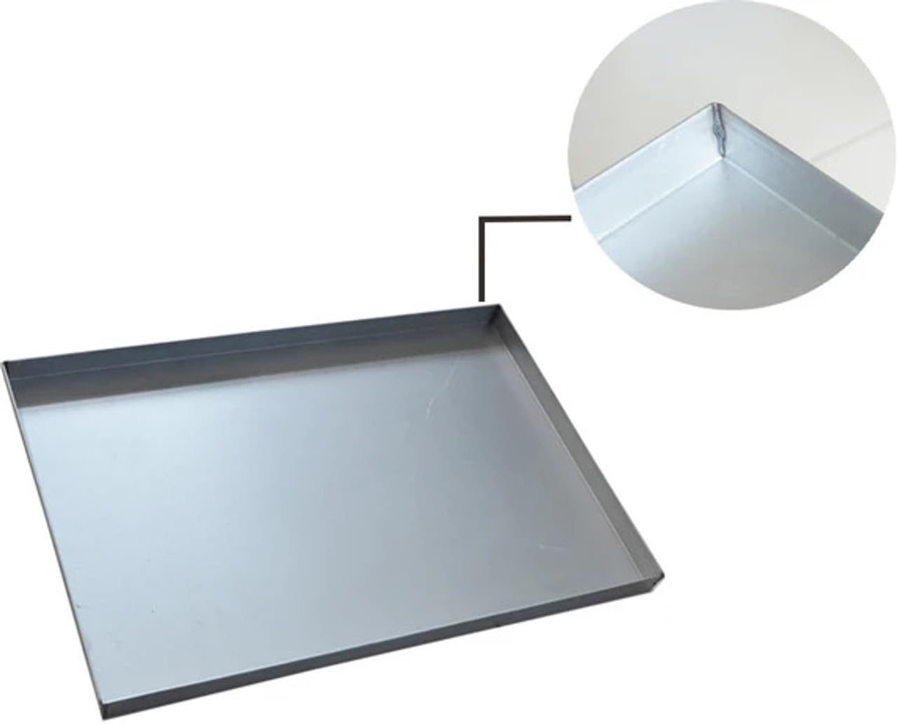 Brownie Tray & Swiss Roll Tray - Aluminium Baking Mould -3 Brownie Tray & Swiss Roll Tray - Aluminium Baking Mould -3