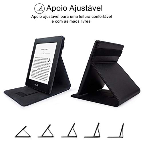 Capa Kindle Paperwhite10a Geração (2019) à Prova D'água Freedom WB Preta (Não Compatível com Kindle