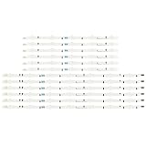 GaYouny 12pcs LED Hintergrundbeleuchtungsstreifen for UN50H6400 UE50H5000 UE50H6200 UE50H6410 UE50H6510 UE50J5600 UE50H5030 UE50H6470 UE50H6290 Beatirce