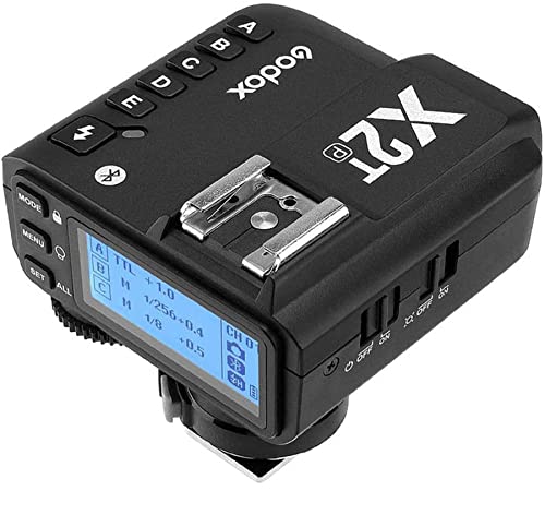Godox X2T-P TTL Wireless Flash Trigger for Pentax, Support 1/8000s HSS Function, 5 Dedicated Group Button and 3 Function Button for Quick Setting by GODOX - Used condition - US$55.49