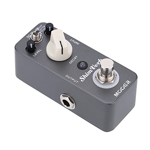 SHUIYUE Shim verbe Reverb numérique Mini Micro pédale d’effet pour Guitare électrique True Bypass,Effet Guitare - Les Beatles, Paul McCartney, John Lennon, RIngo Starr, George Harrison SHUIYUE Shim verbe Reverb numérique Mini Micro pédale d'effet pour Guitare électrique True Bypass,Effet Guitare – Image 4