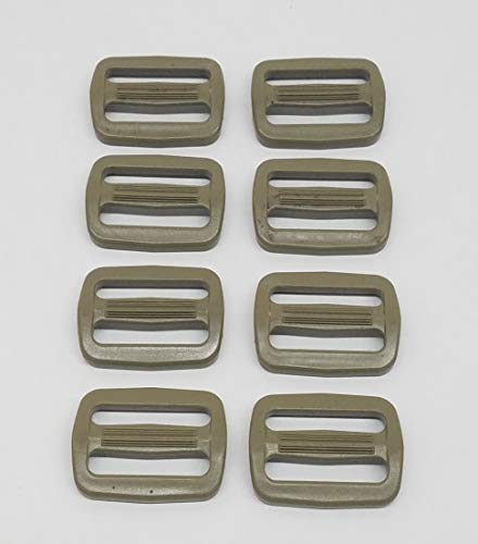ITW Nexus Triglide Strap Adjuster Coyote Brown 1 Inch Lot of Eight