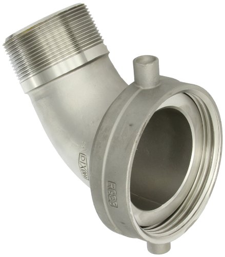 Dixon RTCT30 Stainless Steel 316 Style T Cam and Groove Hose Fitting, Tank Car Connection, 5