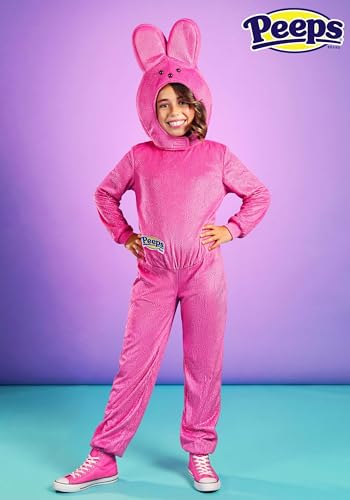 Disfraz Conejo Rosa para Niños con Mono y Cabeza Peluche miniatura 2
