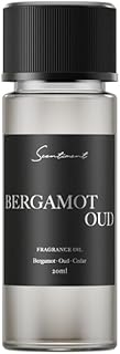Scentiment Diffuser Oil - Bergamot Oud | Aromatherapy Home Fragrance | Luxurious Scent with Notes of Orange, Bergamot, Oud (20ml)